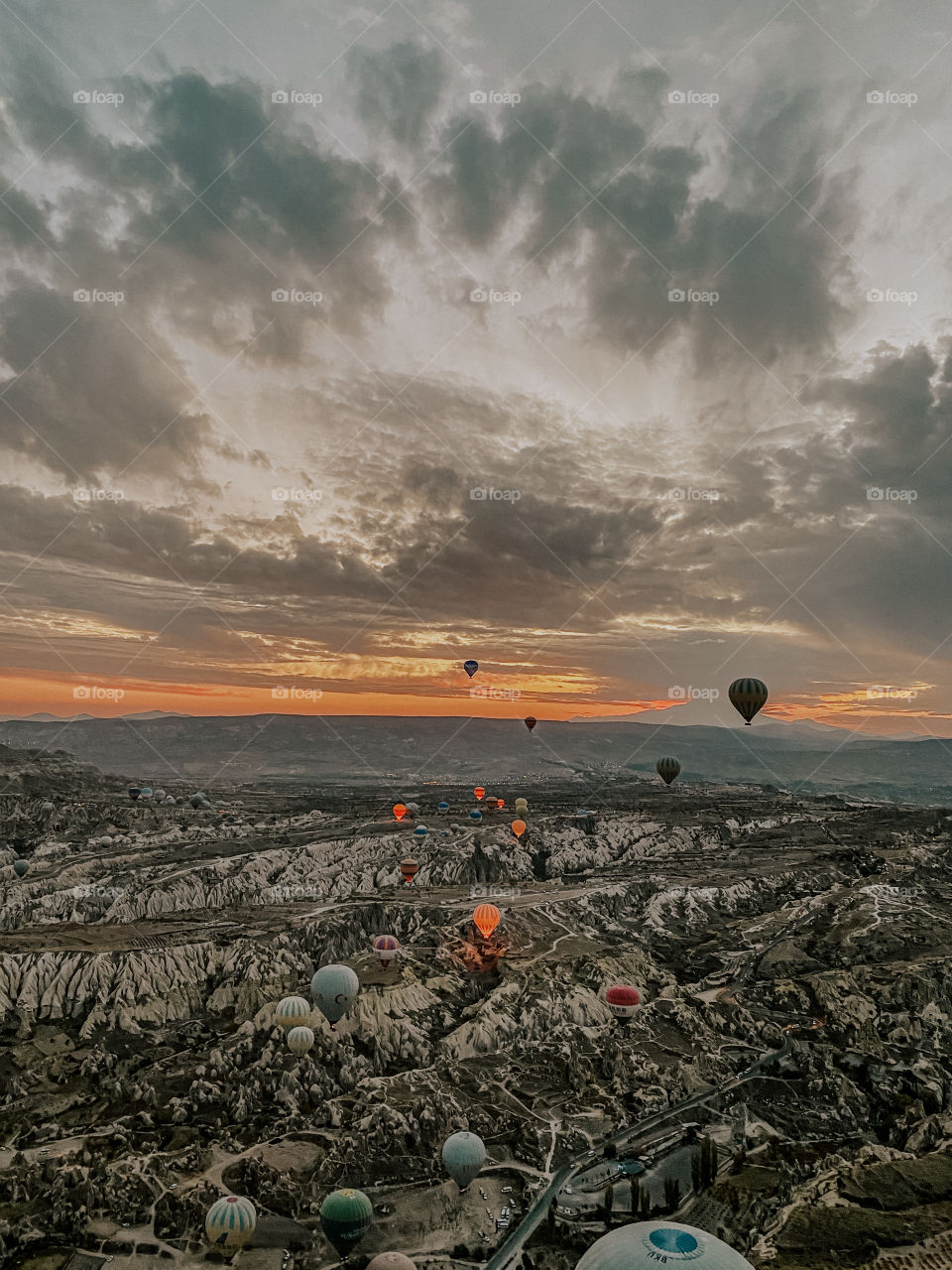Balloon sunrise 