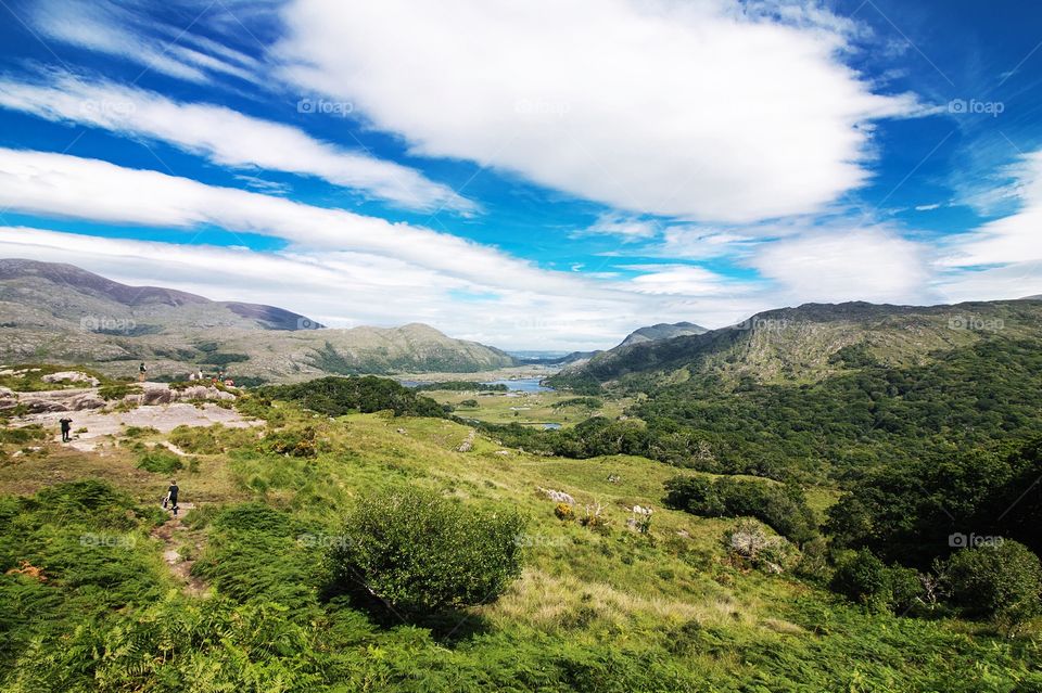 Ladies View near Killarney, County Kerry, Ireland