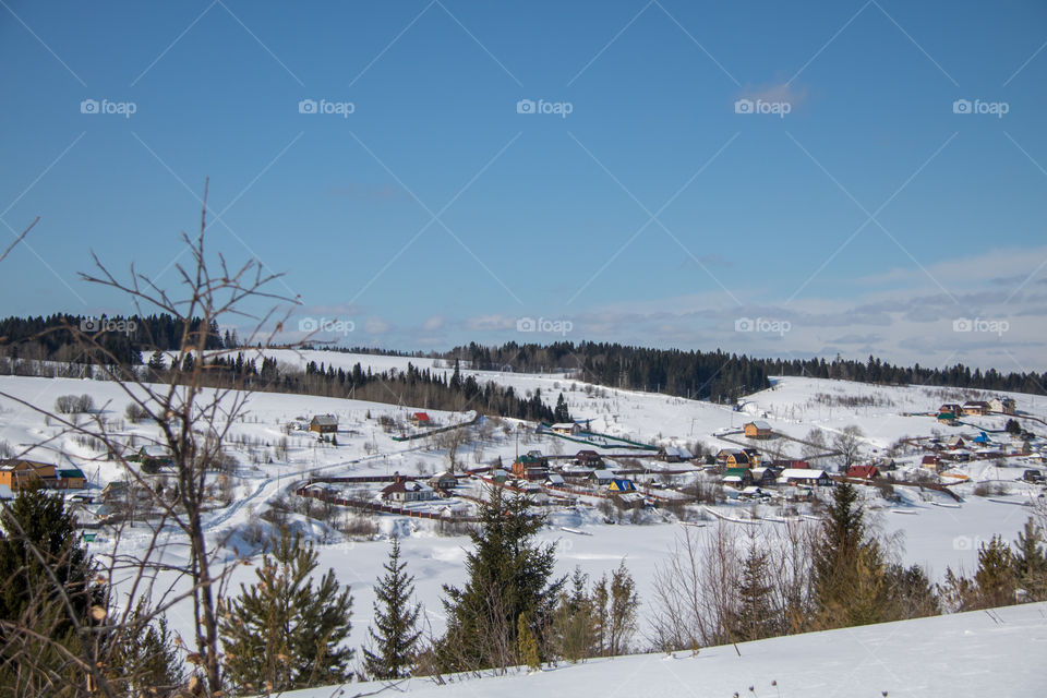 Winter in Siberia