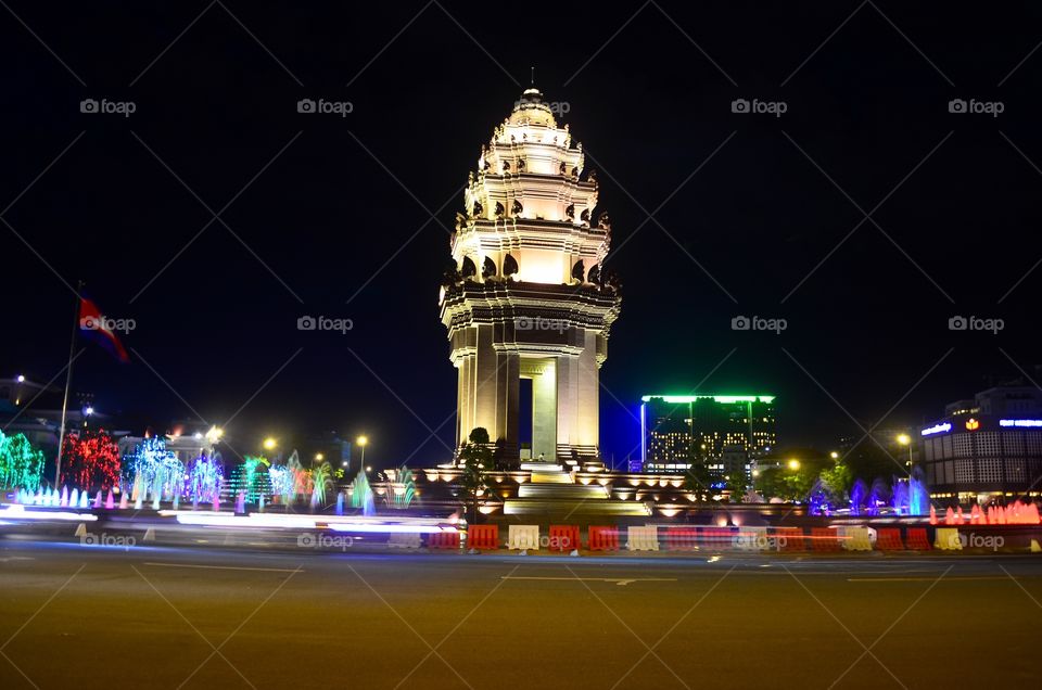 Independence monument Phnom Penh Cambodia 