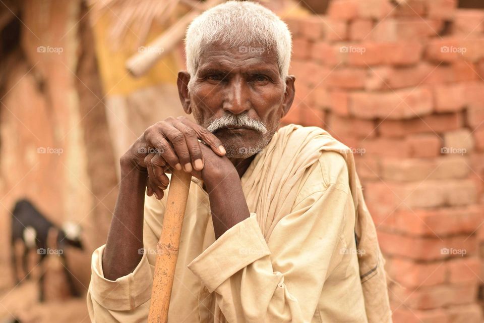 Rural Indian man
