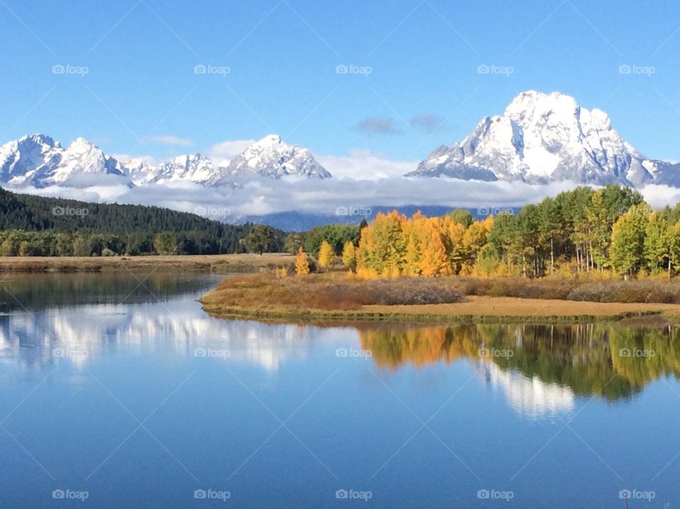 Oxbow Bend in Grand Tetons