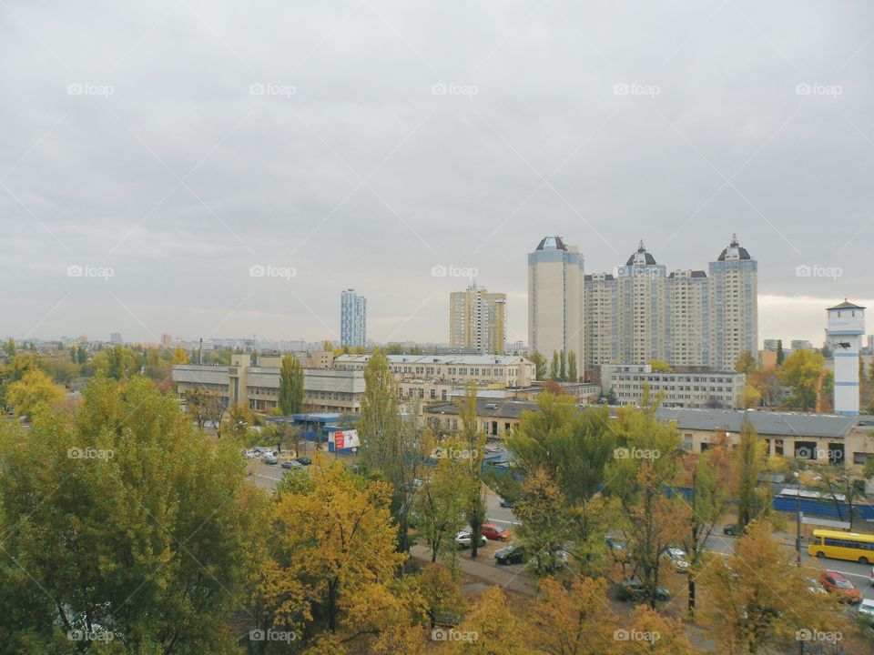 Kyiv city landscape