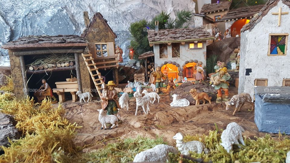 christmas crib