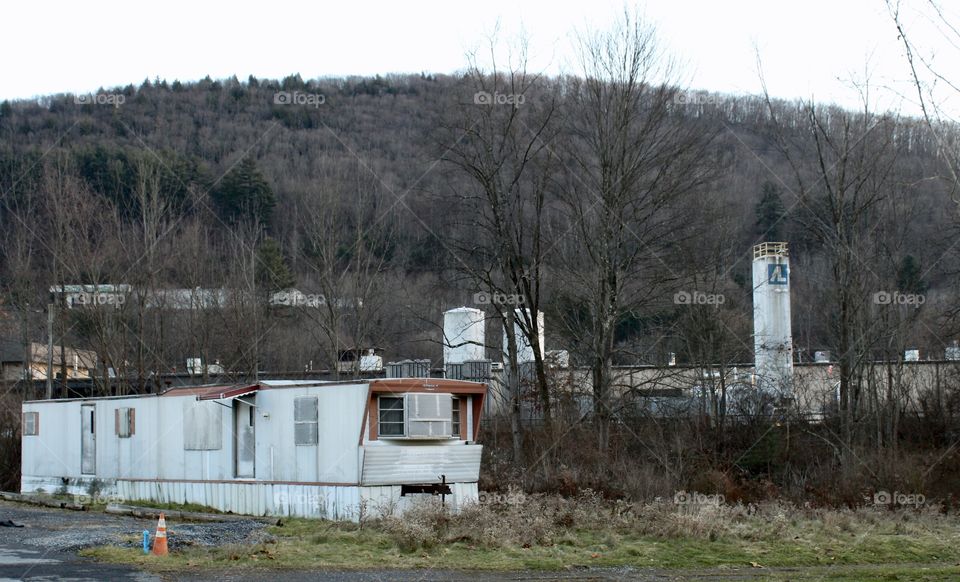 Abandoned Trailer Home