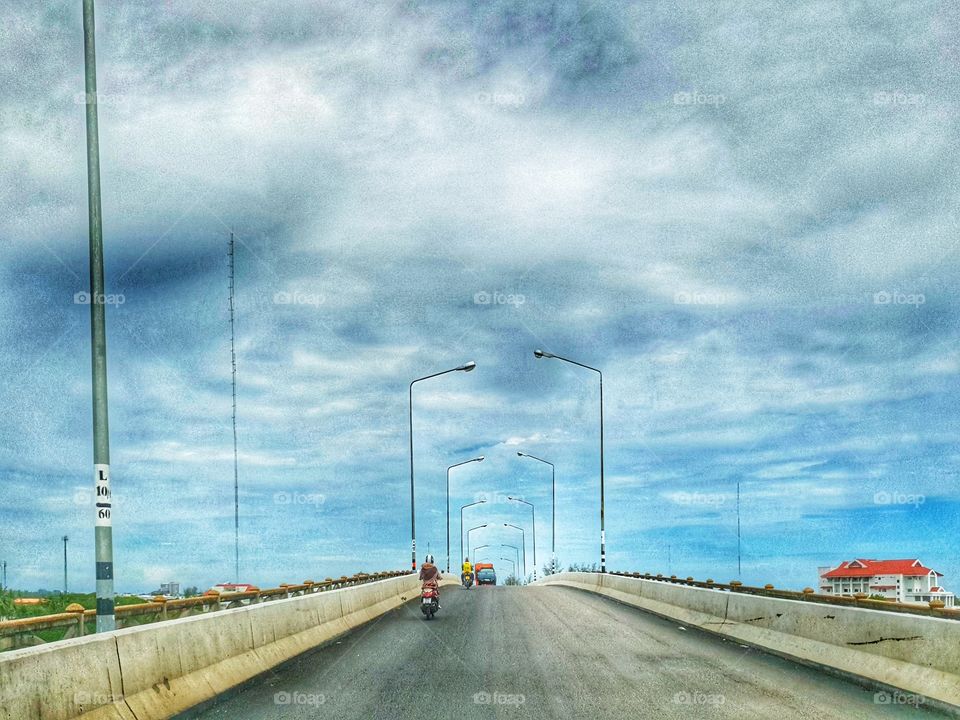 chaloem phra kiat bridge,Pattani Thailand