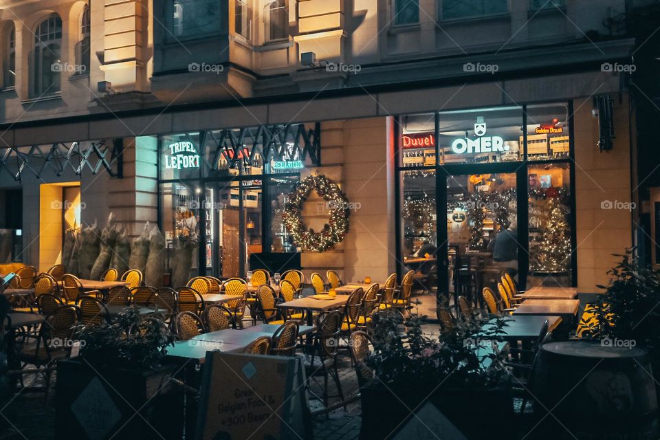 winter night in Ghent