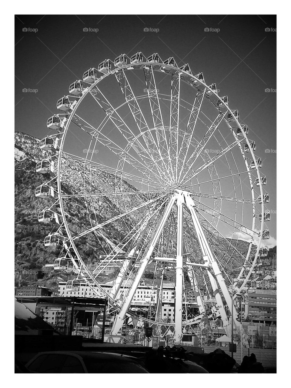 The big white wheel