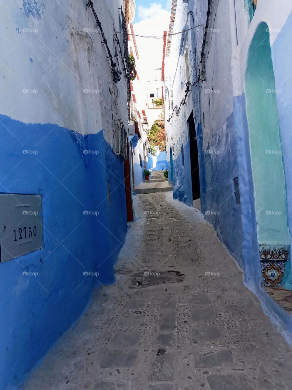 Chefchaouen city in morocco