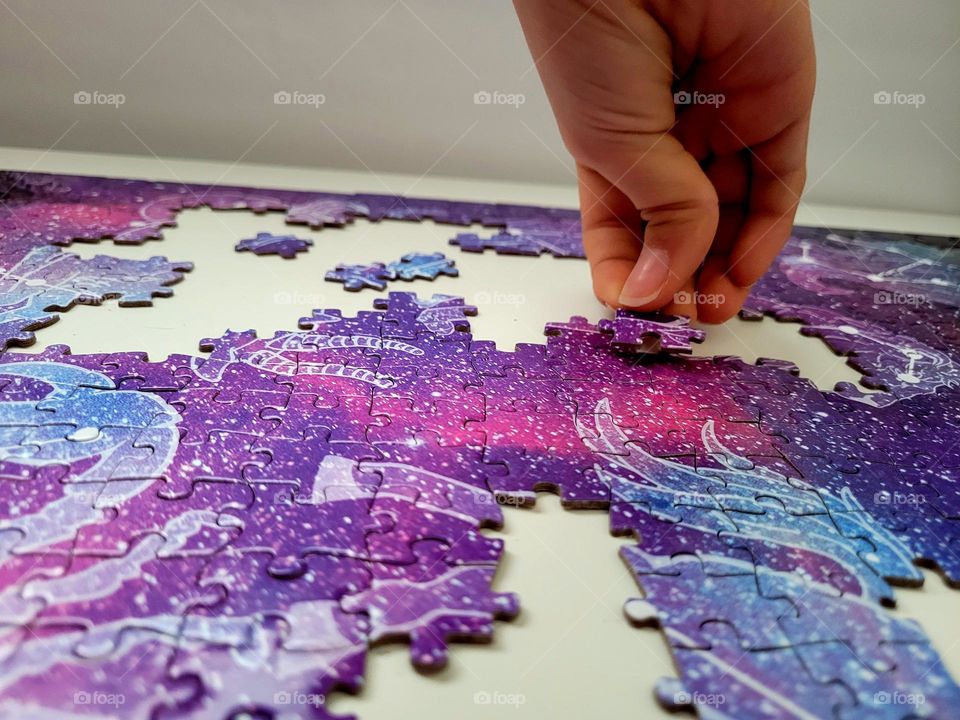 1500 pieces of a puzzle