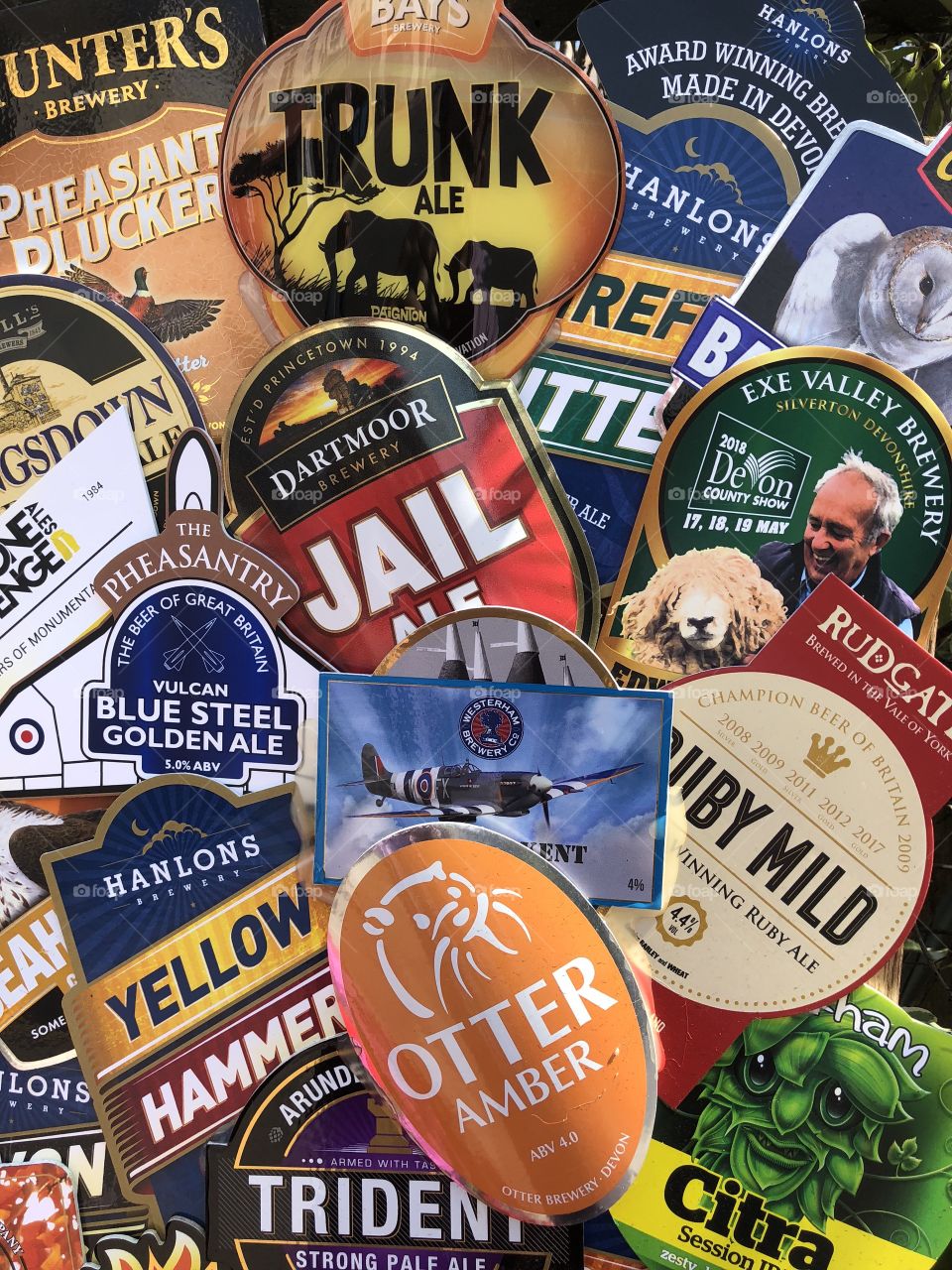 A large jumble of beer mats something that is enjoyed by many an ale drinker, the art of ‘beer mat collecting.’