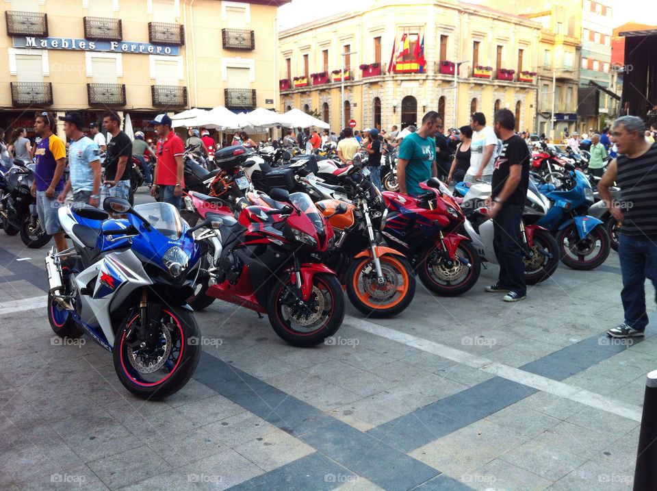 party spain bikes yamaha by djmfotos