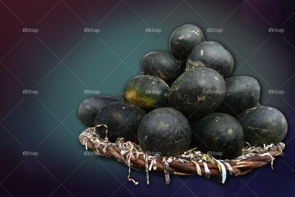 Have healthy watermelon which is a great source of nutrients.