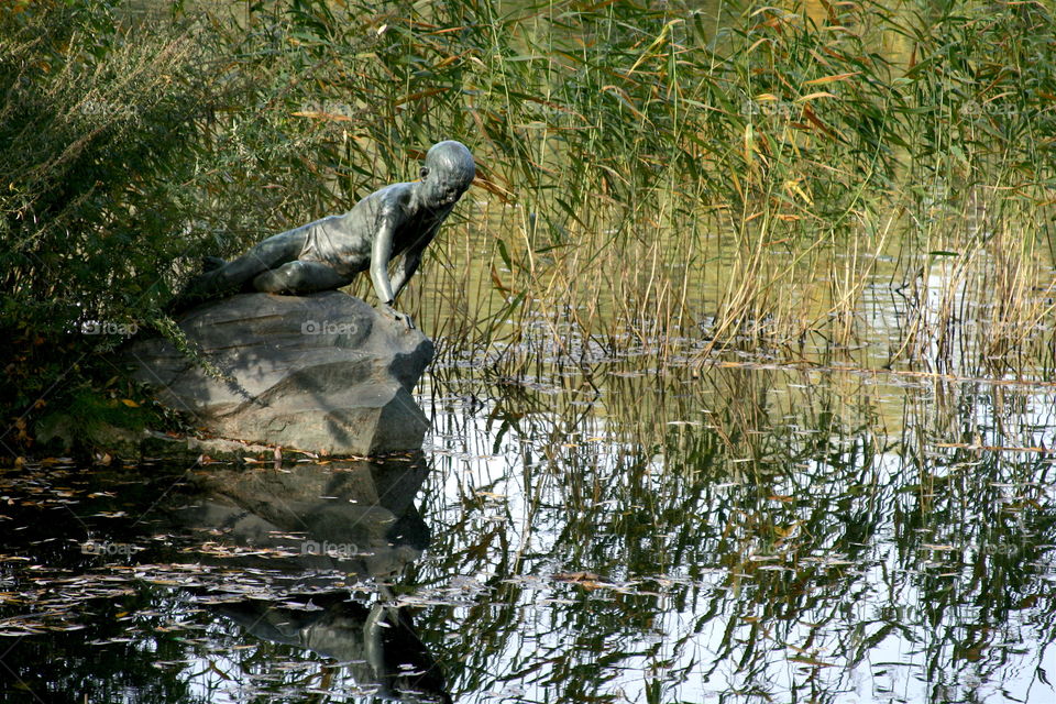 Sculpture in Park 