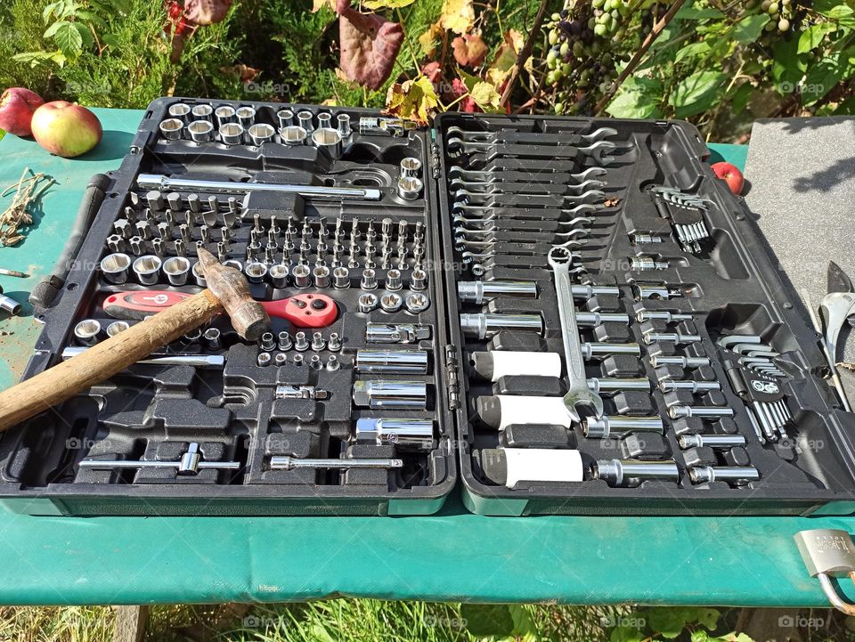 the mechanic's toolbox