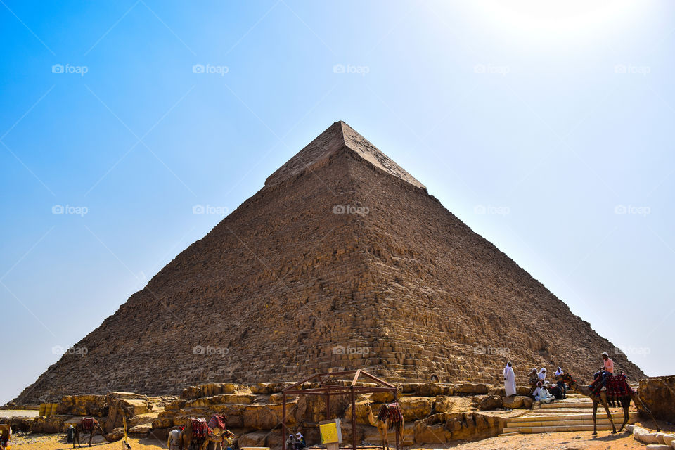 The great giza pyramids