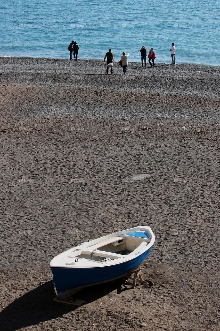 The beach