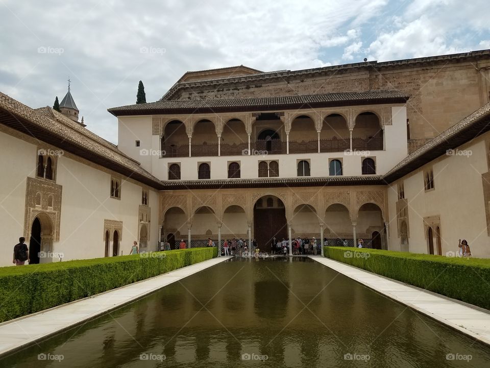 Alhambra court yard