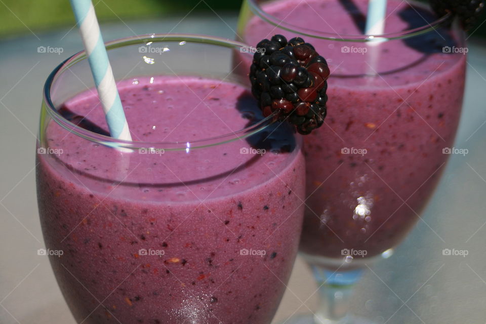 Blackberry Smoothie 