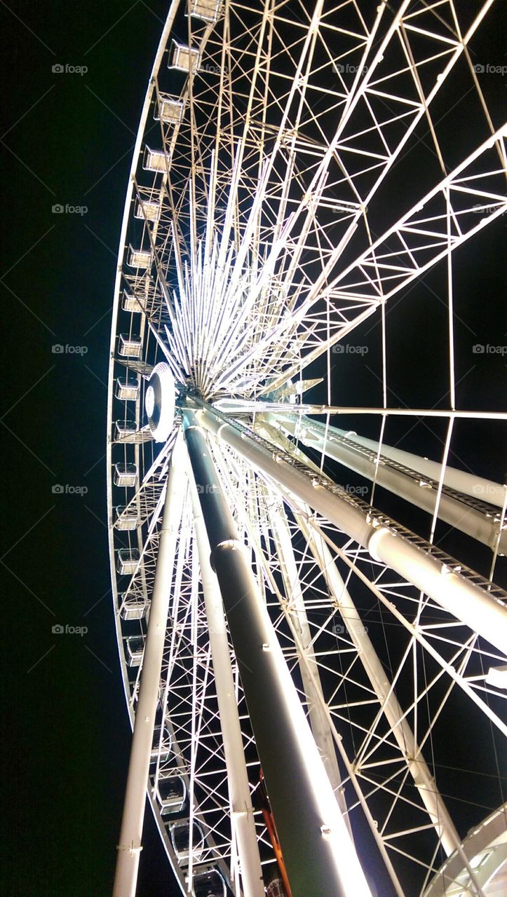 Ferris Wheel @ Night. Took this right after we rode the Skywheel in Niagara Falls Ontario Canada 