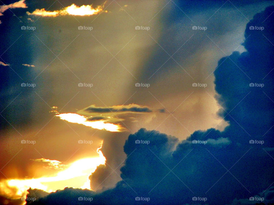 SUN AND CLOUDS
