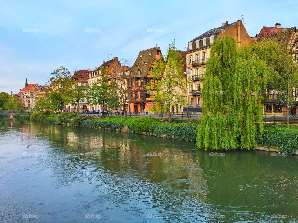 Strasbourg canal 