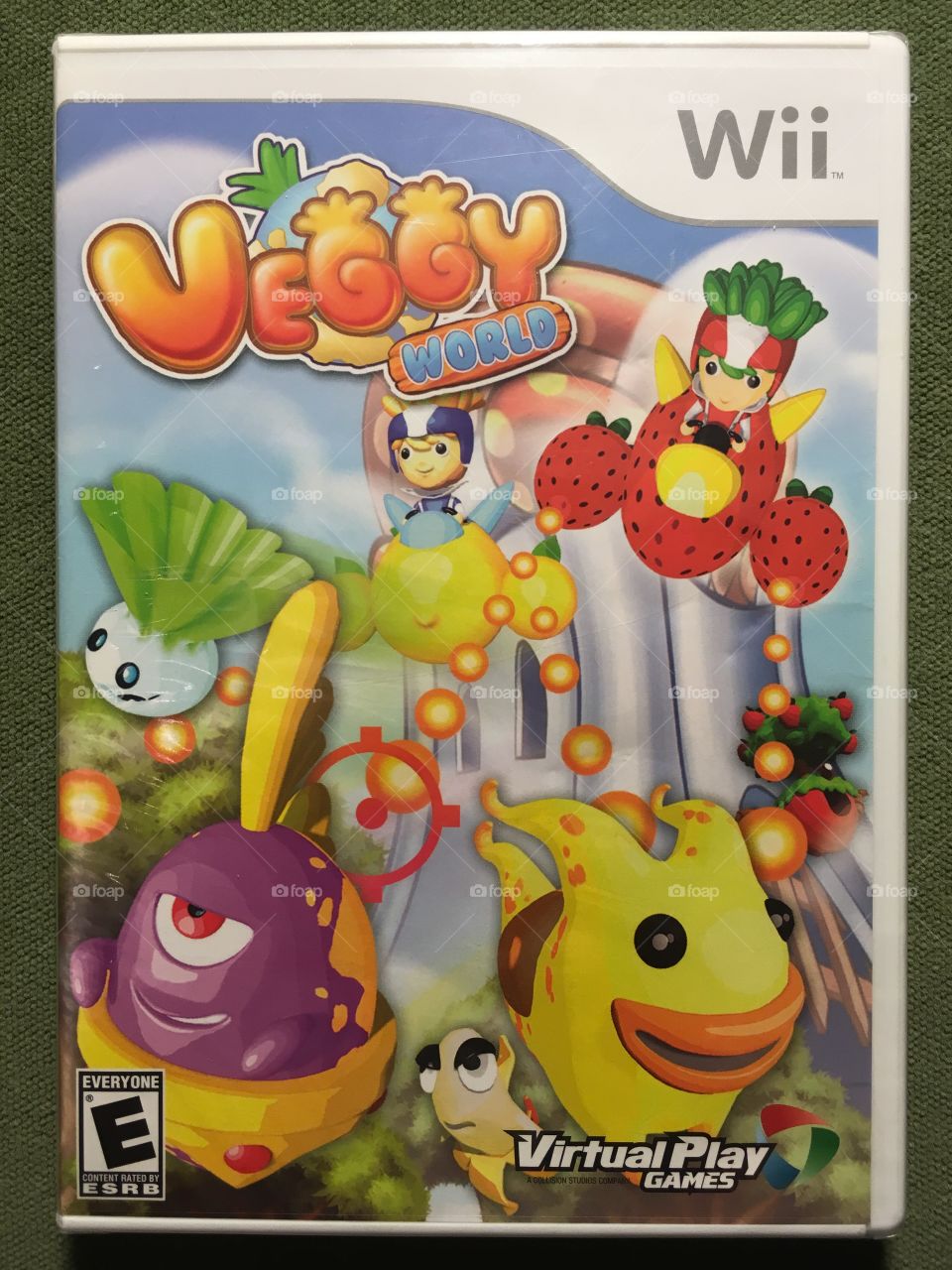 Veggy World 
Video game for Nintendo Wii
Brand New Sealed
Released - 2010