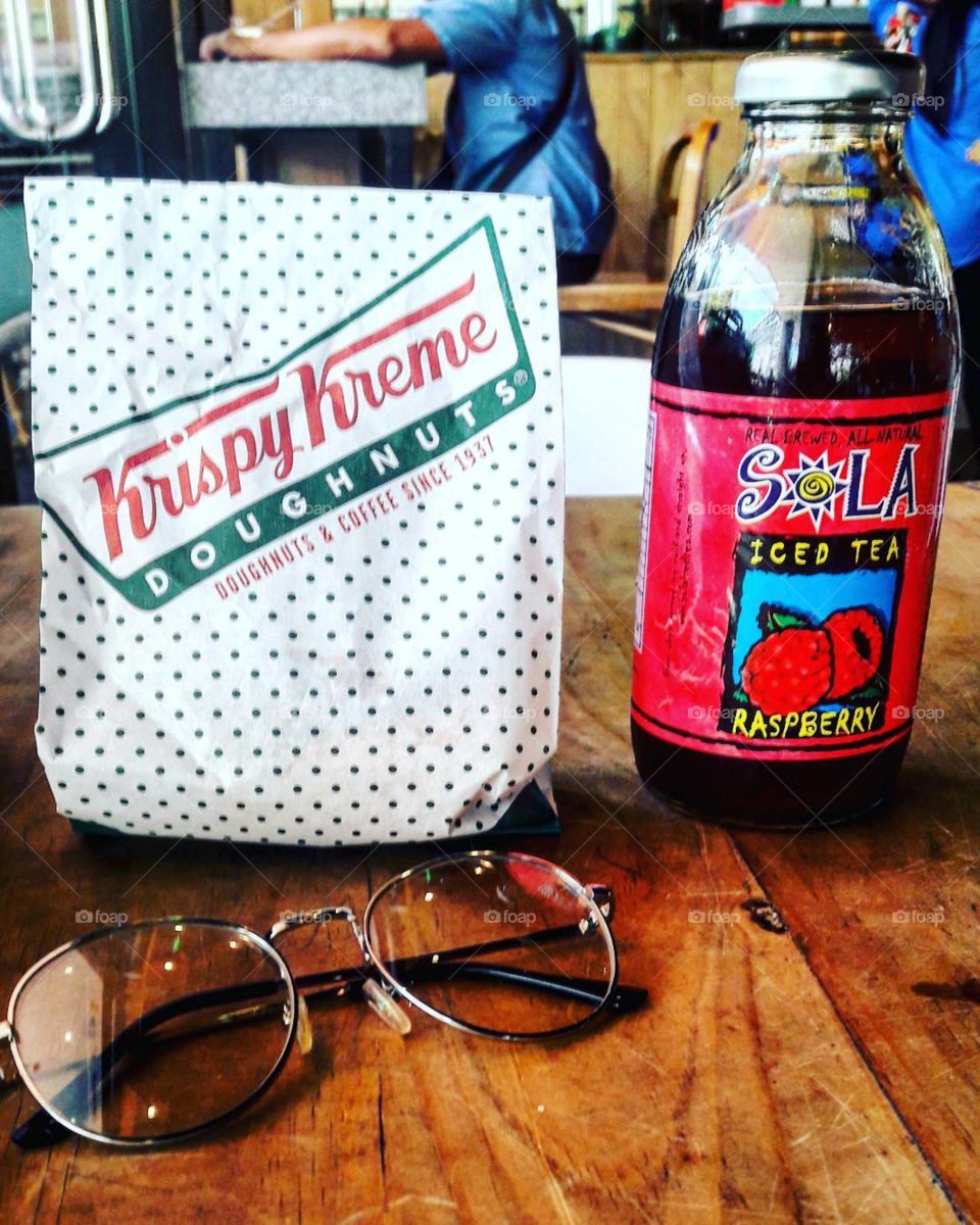 Sola  ➕ Krispy Kreme for the win👌