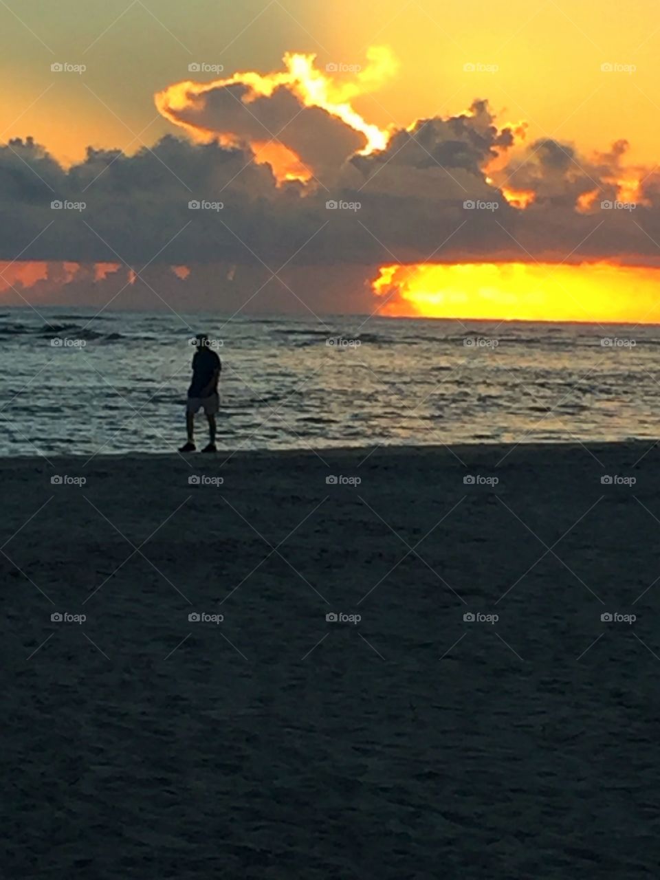 Beach at Sunrise 