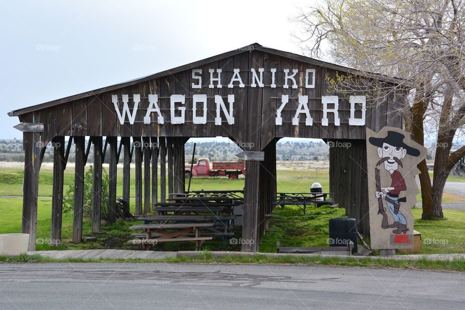 Shaniko wagon yard 