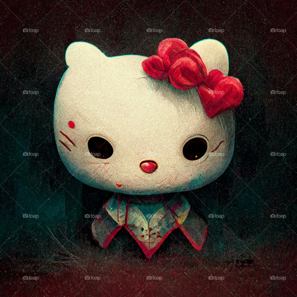 Horror Hello Kitty