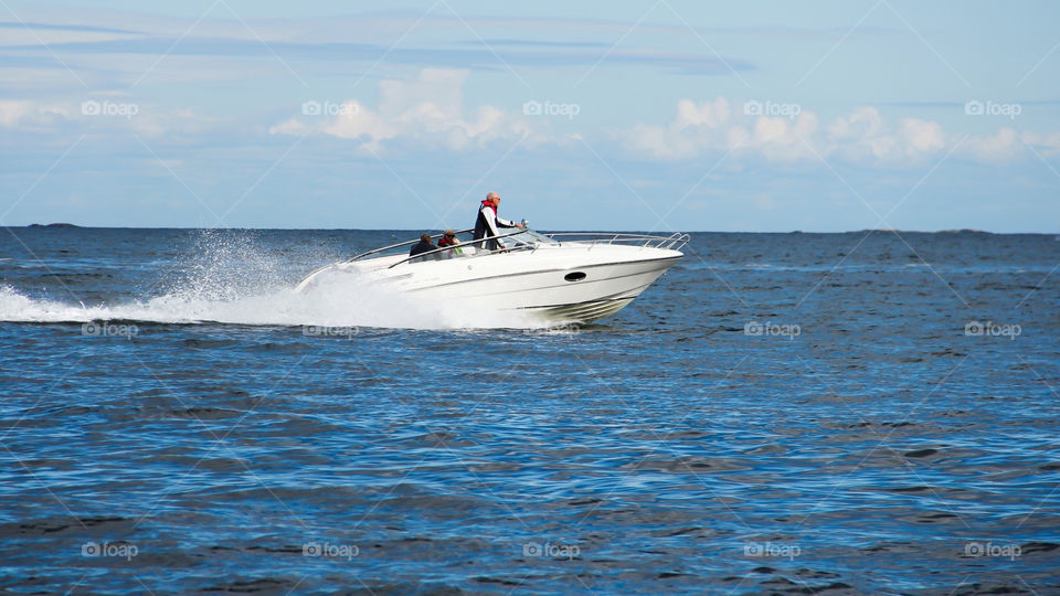 ocean boats water sea by genlock