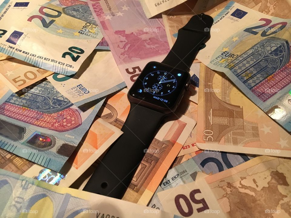 Smart Watch and money