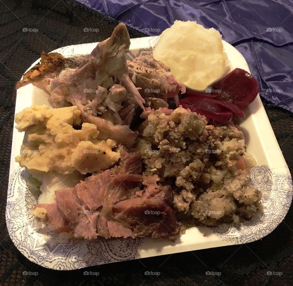 Newfoundland Thanksgiving dinner