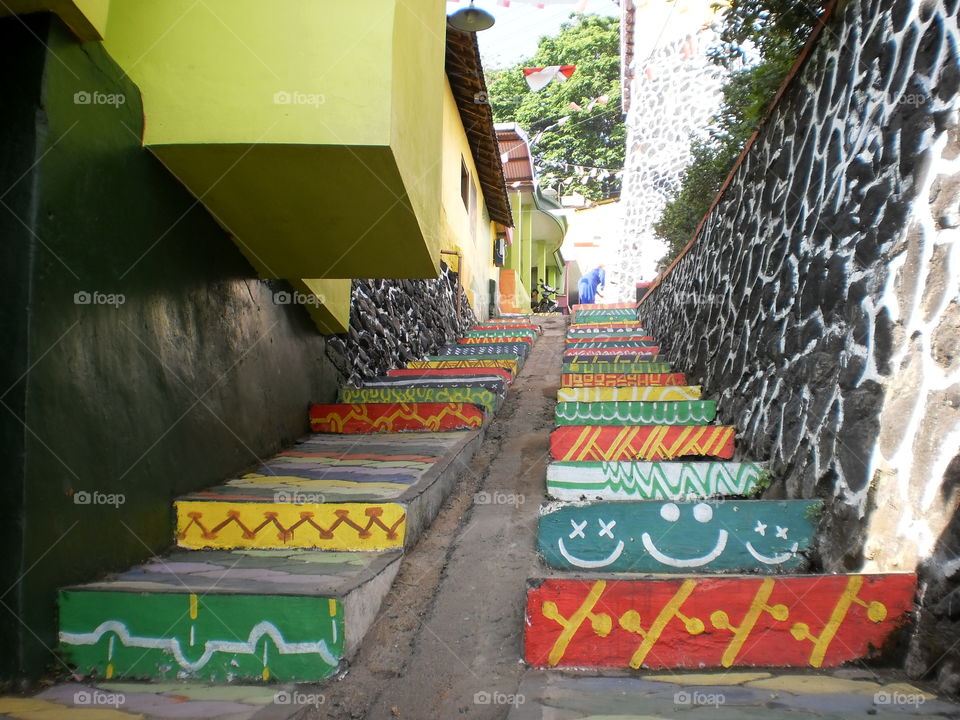 Stairs ( Jodipan Colour Village ) 2016