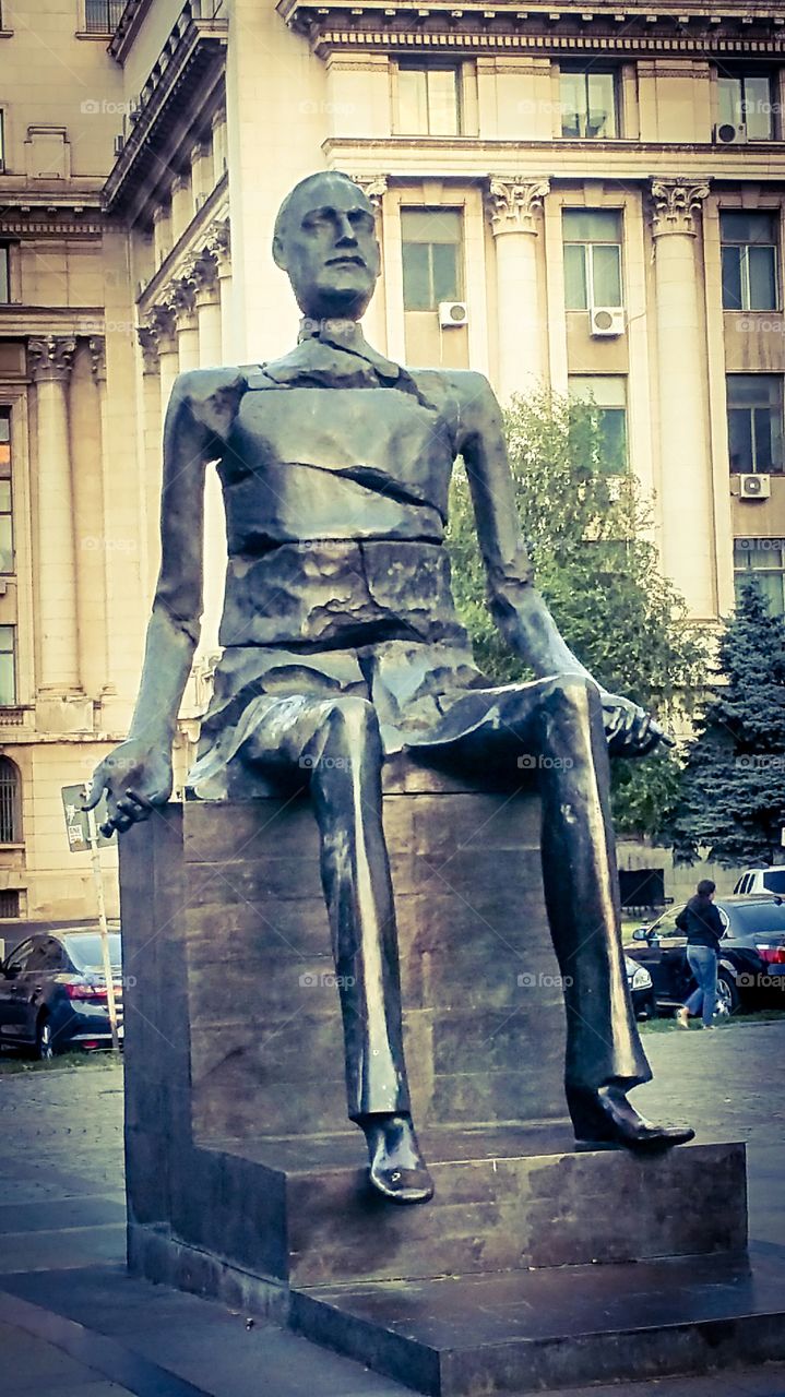 Statue in Bucharest