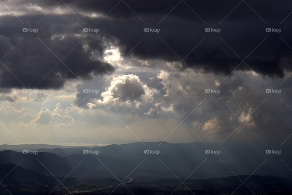 Storm clouds