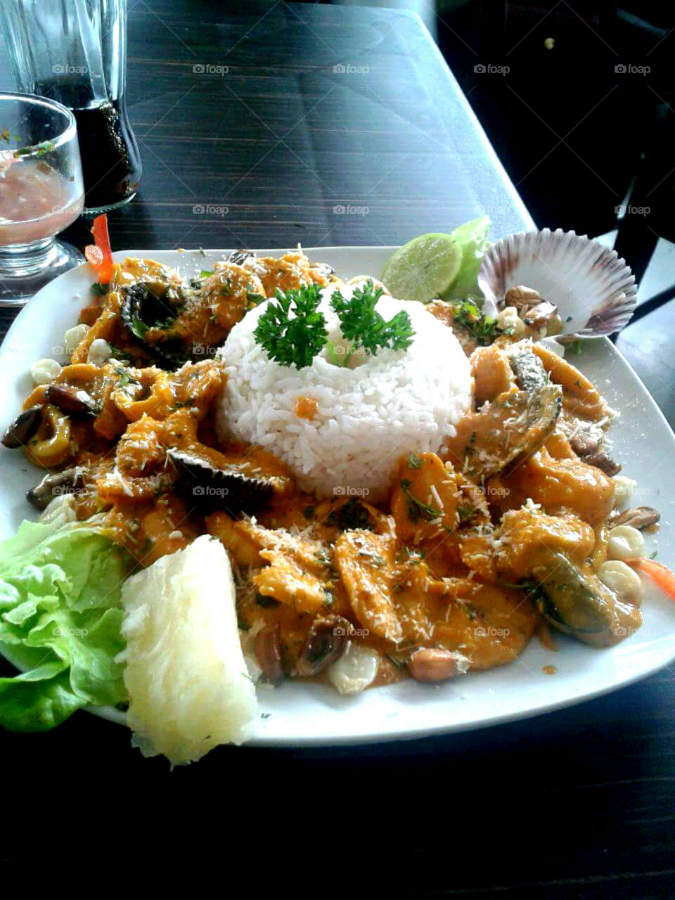 RICE WITH SEAFOOD
