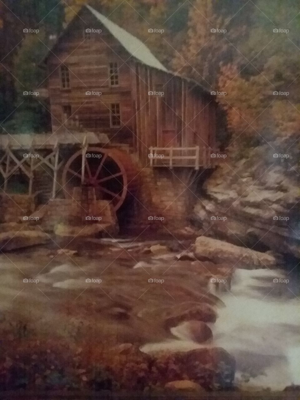 A beautiful old grissmill that was stashed way back in the Mountains of Tennessee.