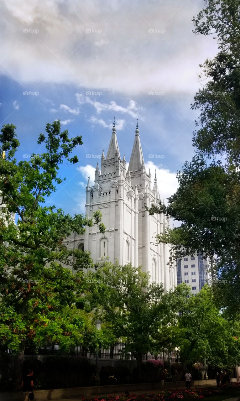 Mormon temple