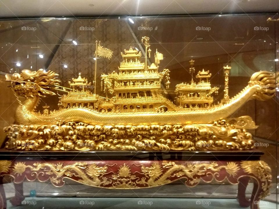The Golden Dragon display in Grand Lisboa Hotel in Macau