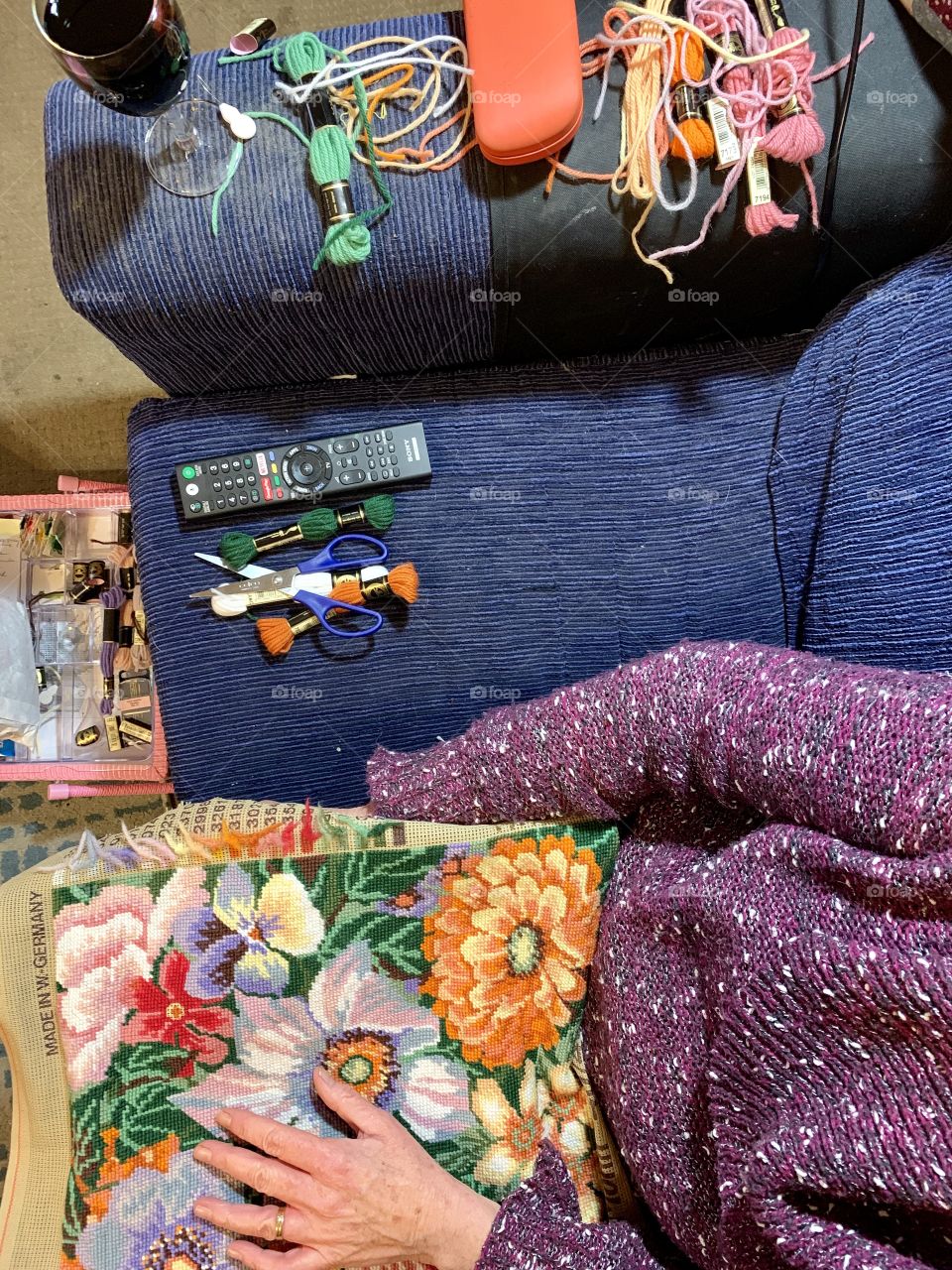 Cross Stitch needle point