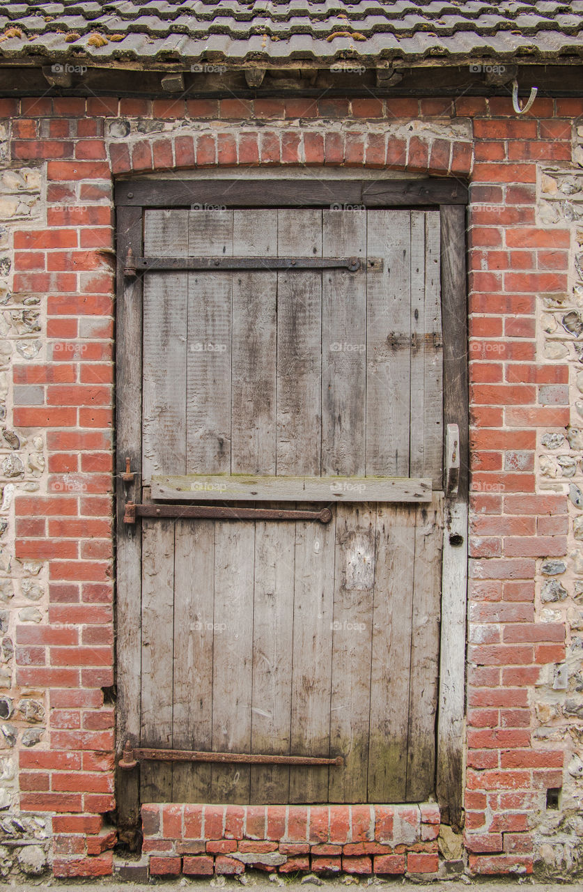 Wall, Old, Brick, Wood, Architecture