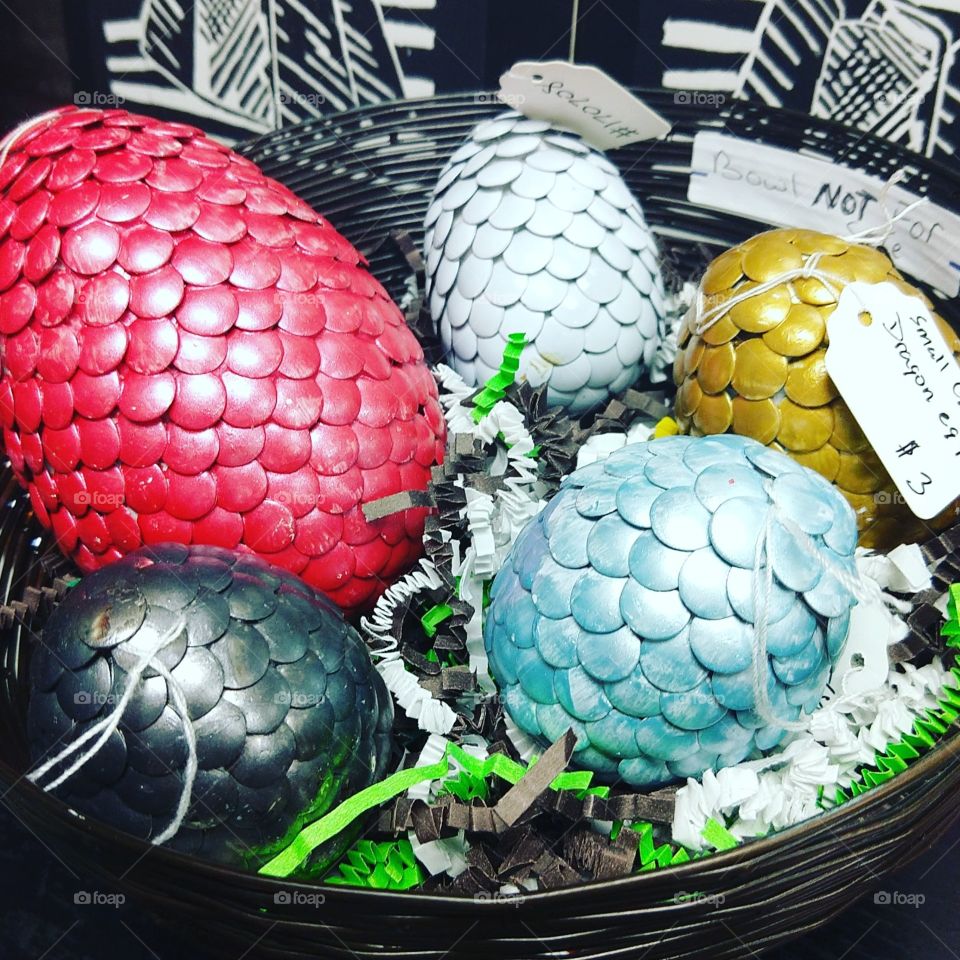 homemade decorative eggs
