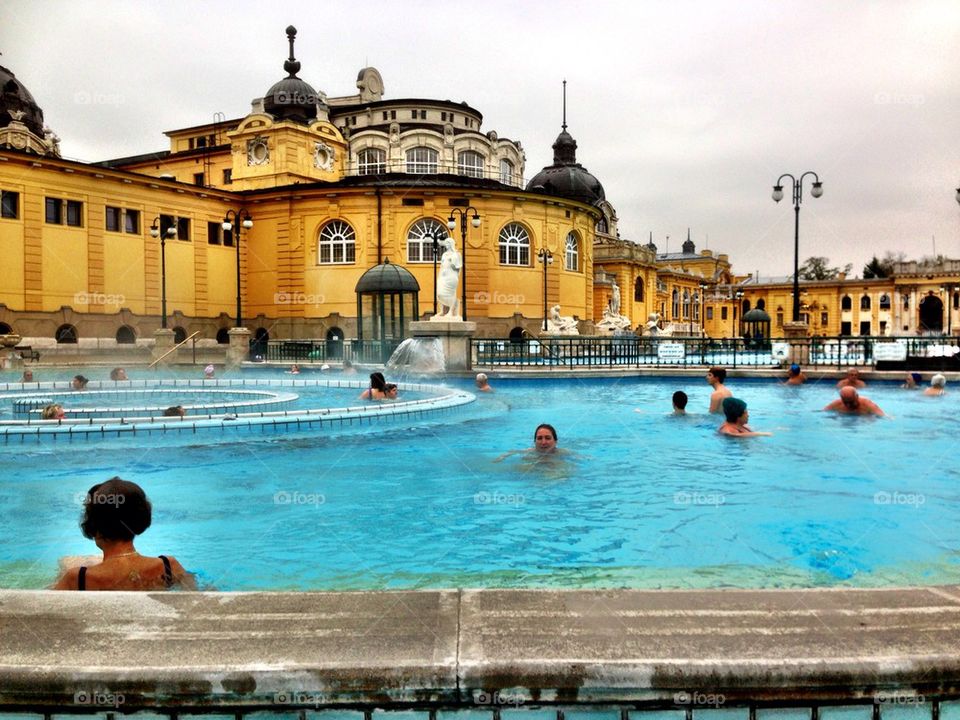 Lovely spa-bath