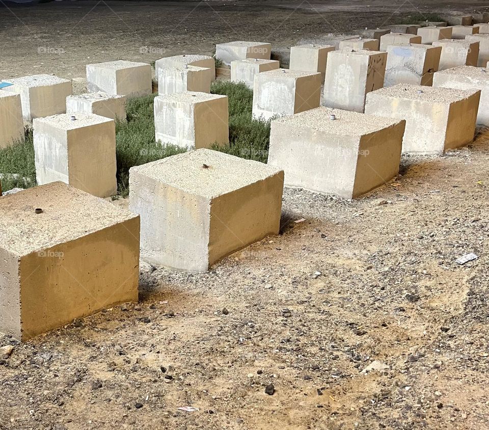 Concrete blocks