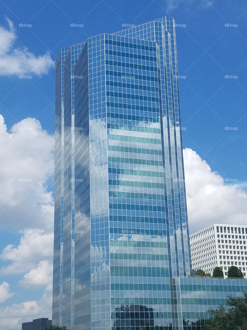 Building reflects