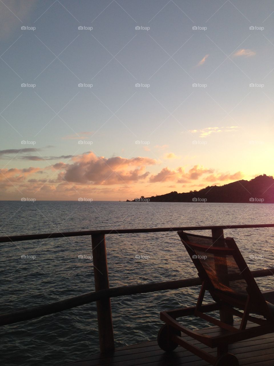 Sunset, Water, Dawn, No Person, Beach