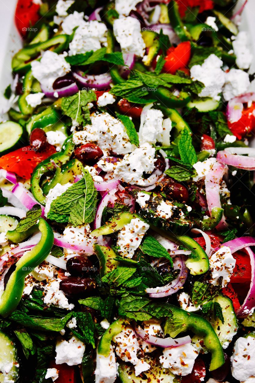 Fresh Greek salad 