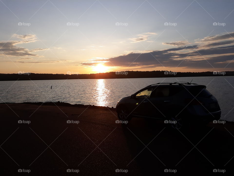 Morning visit to the lake watching sunrise